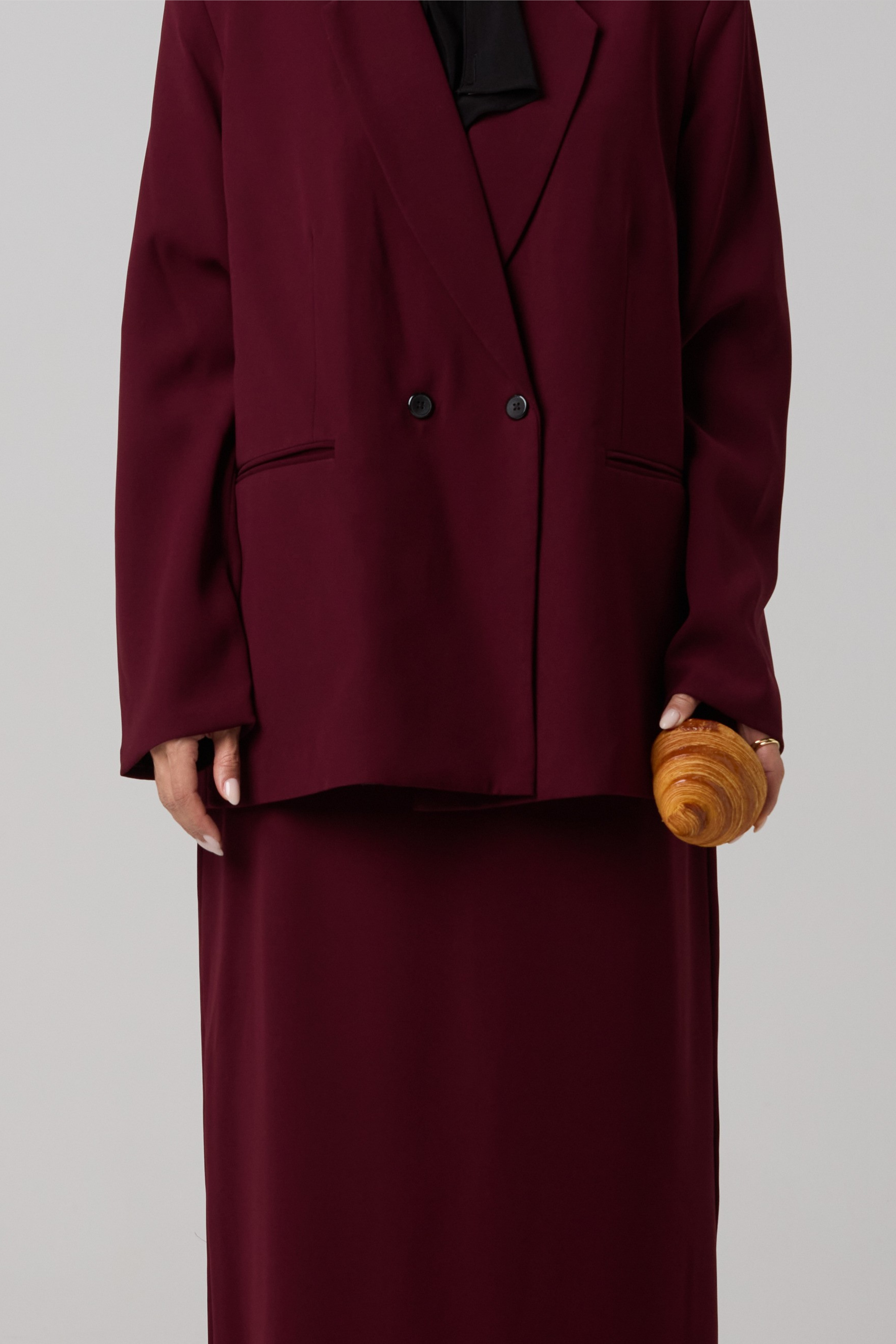 Blazer Oversized - Bordeaux