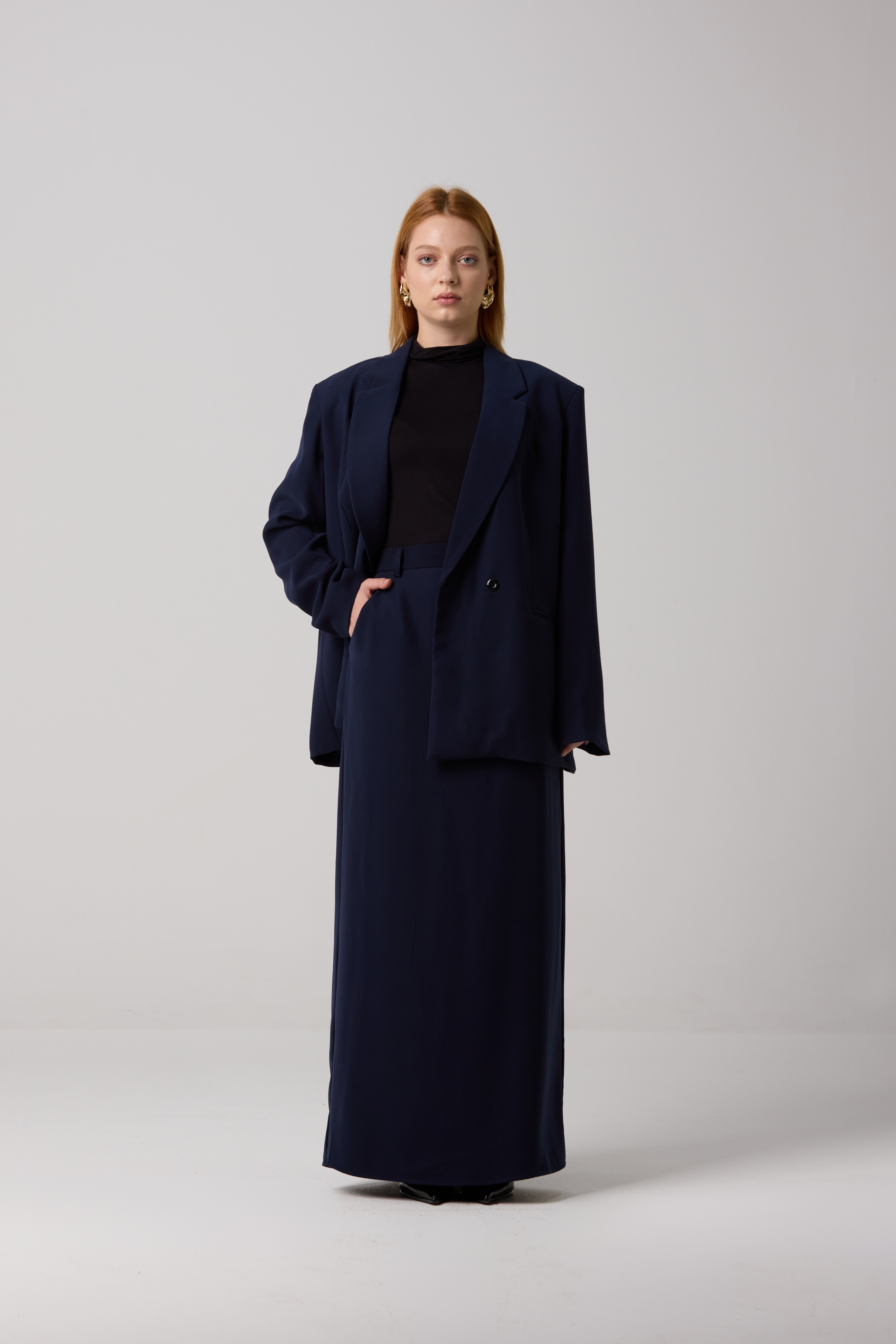 Blazer Oversized - Dark Blue