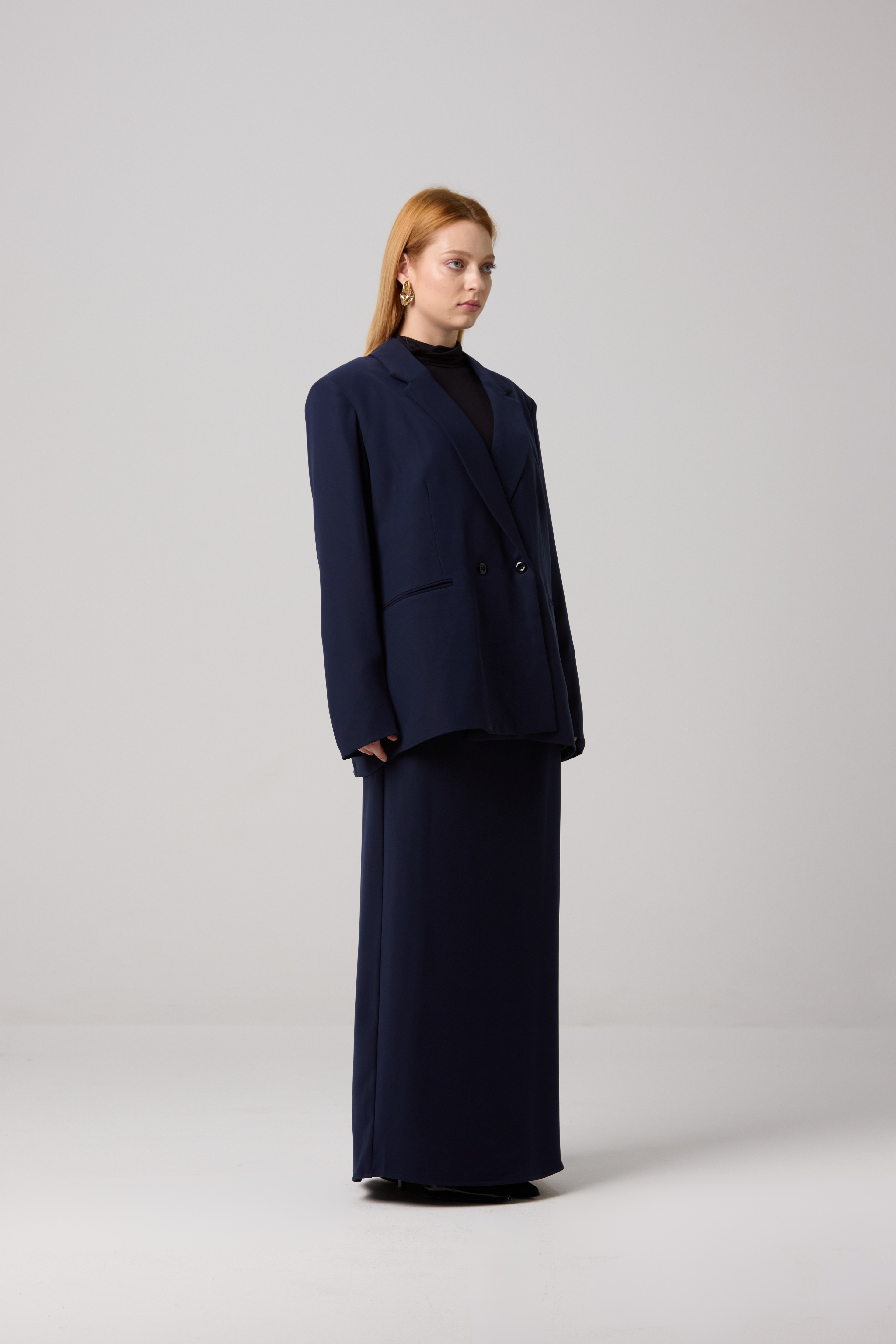 Blazer Oversized - Dark Blue