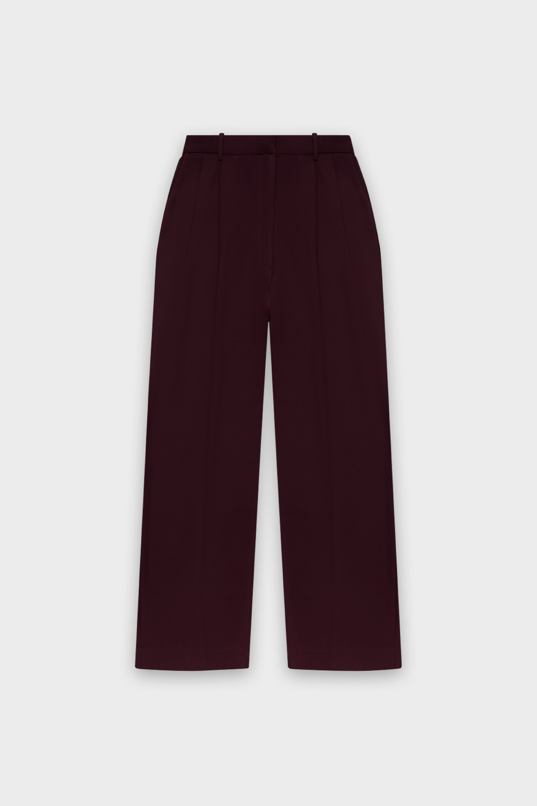 Pantalon Oversize  - Burgundy