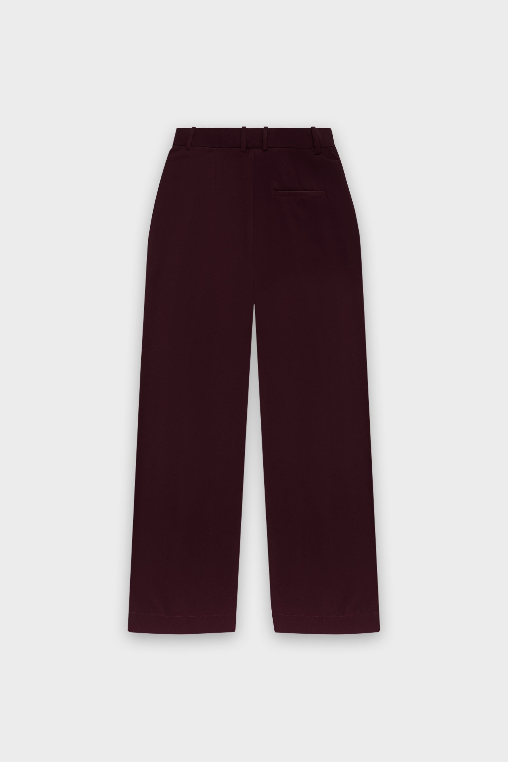 Pantalon Oversize  - Burgundy