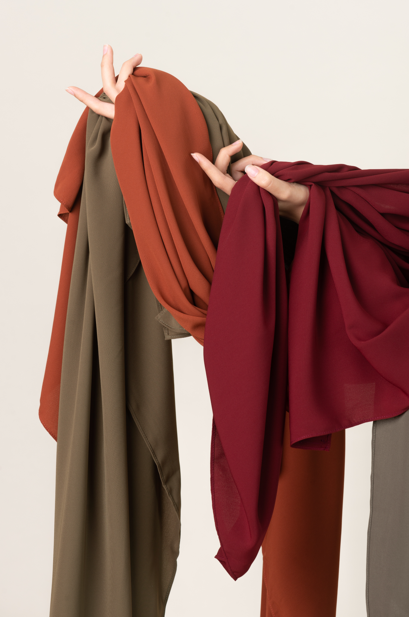 Hijab PAE Signature - Burgundy